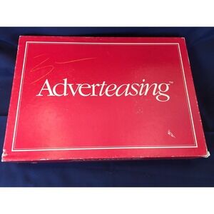 Vintage Adverteasing Board Game Cadaco 1988 Slogans Commercials Jingles Trivia